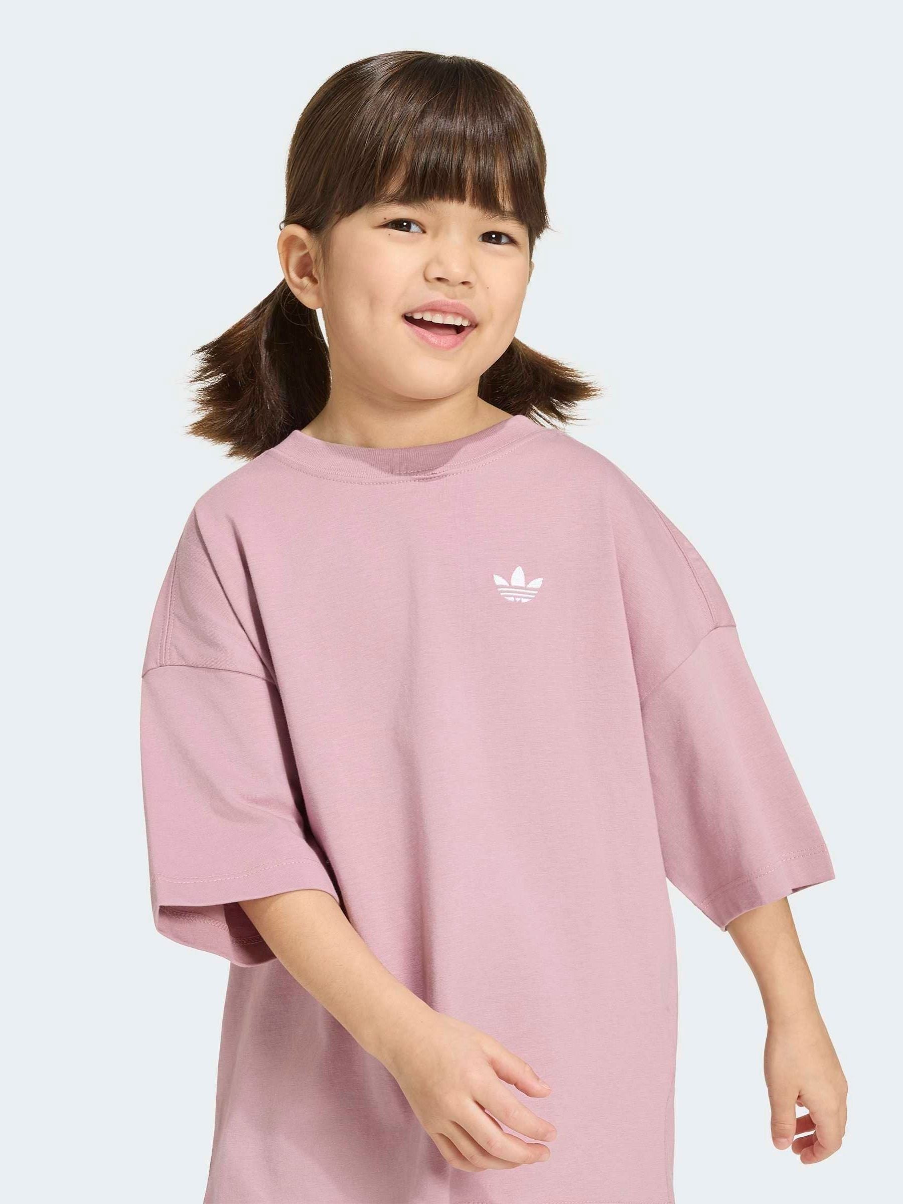 Dsiney Kidz - adidas Originals Purple T-Shirt and Shorts Set image 4