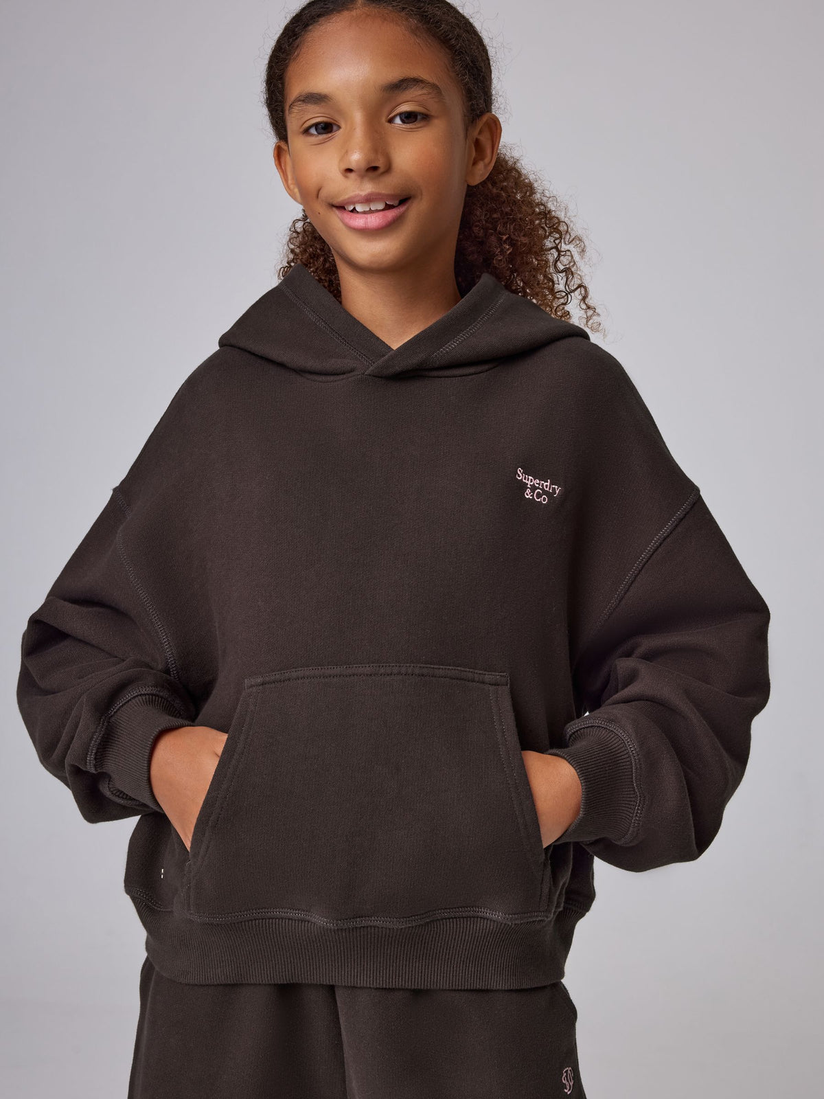 Superdry Brown Sweat Top & Joggers Set - image 4