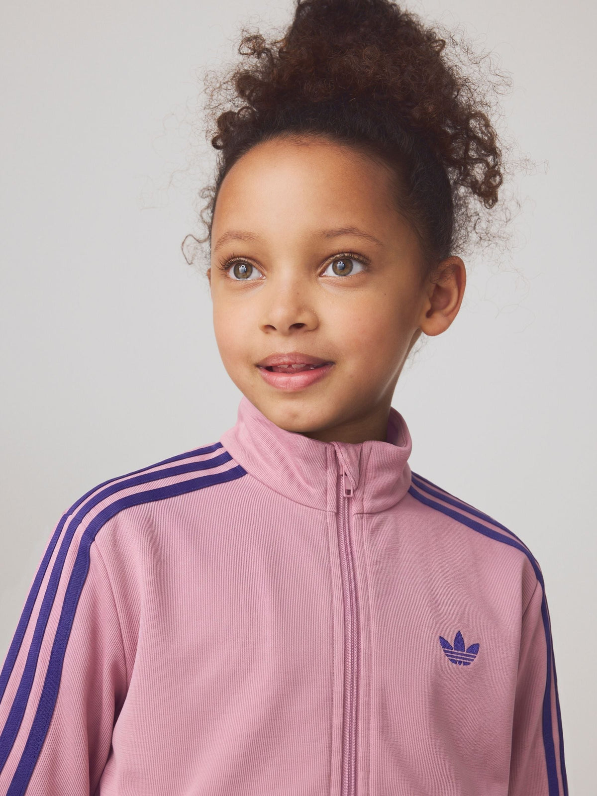 adidas Originals Pink/Navy Firebird Tracksuit - image 2