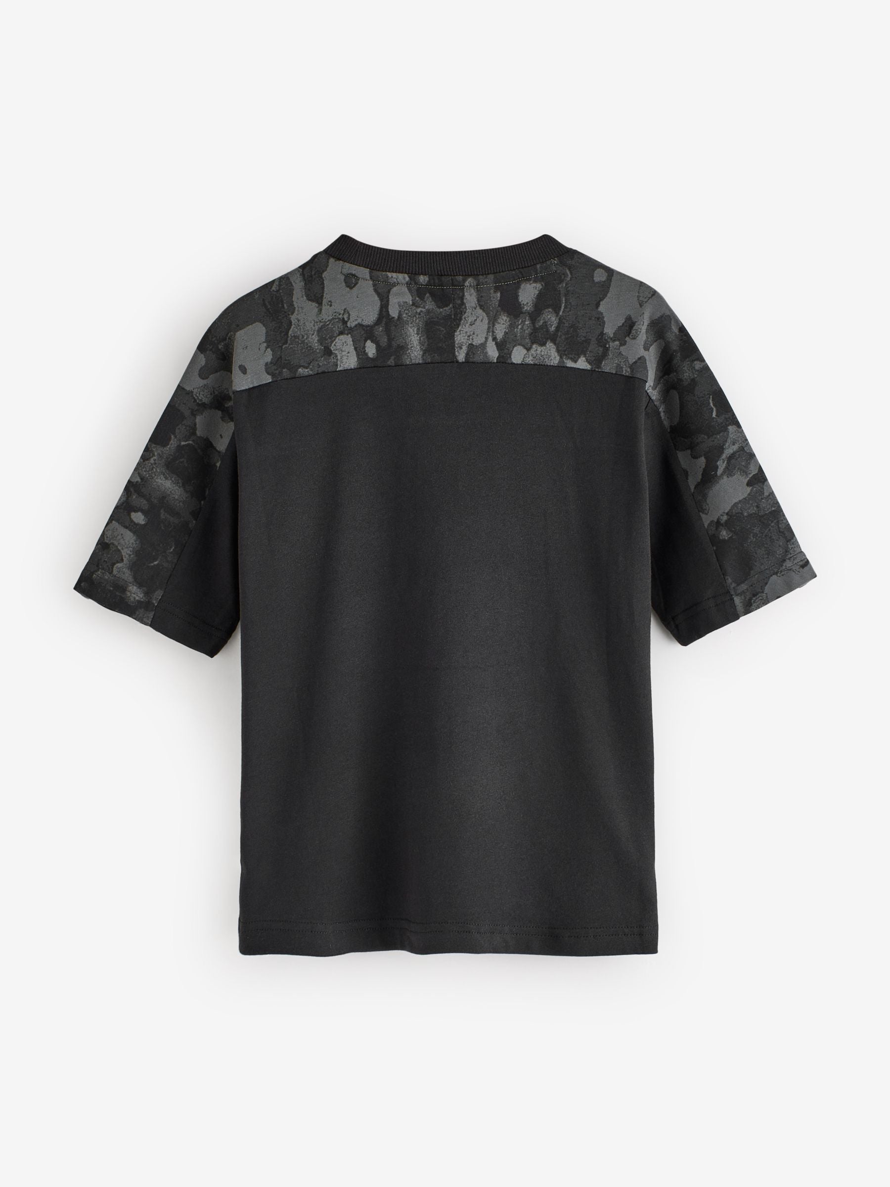 Dsiney Kidz - adidas Black Essentials Camo Cotton T-Shirt image 5
