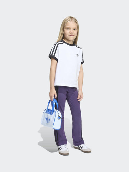 Dsiney Kidz - adidas Originals White 3 Stripe T-Shirt image 3