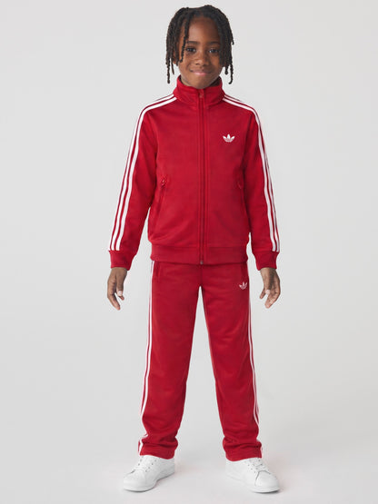 Dsiney Kidz - adidas Originals Red Firebird Little Kids Tracksuit image 1