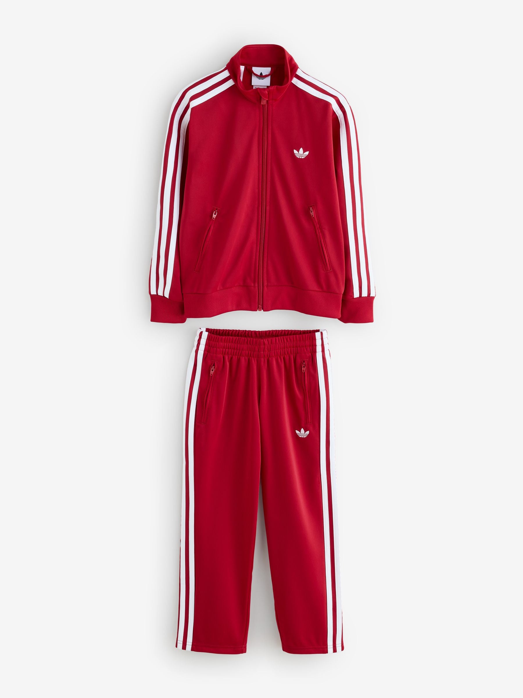 Dsiney Kidz - adidas Originals Red Firebird Little Kids Tracksuit image 4