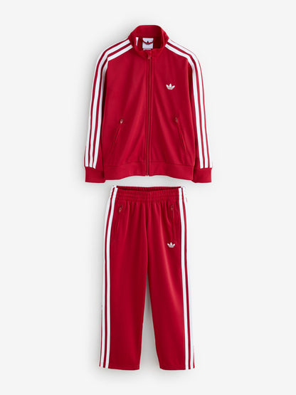 Dsiney Kidz - adidas Originals Red Firebird Little Kids Tracksuit image 4