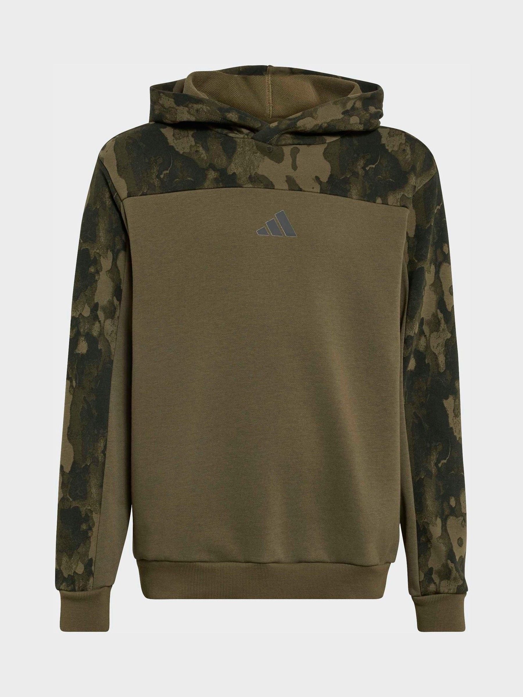 Dsiney Kidz - adidas Green Camo Hoodie image 1