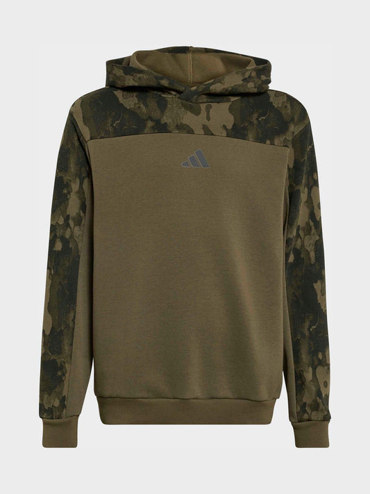 Dsiney Kidz - adidas Green Camo Hoodie image 1