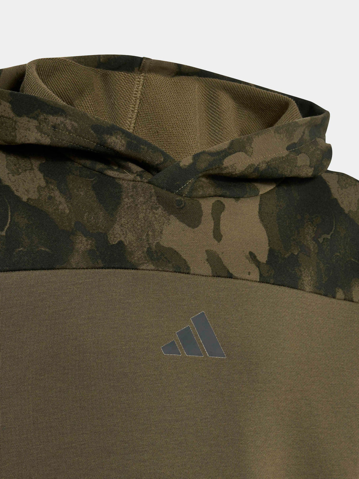 Dsiney Kidz - adidas Green Camo Hoodie image 3