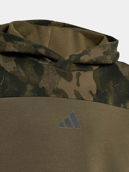 Dsiney Kidz - adidas Green Camo Hoodie image 3