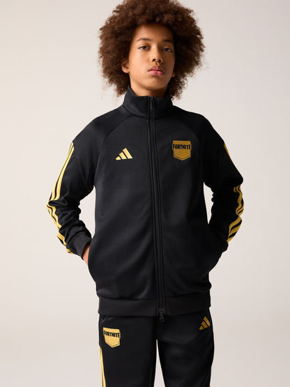 Dsiney Kidz - adidas BlackGold Fortnite Zip Up Track Top image 2