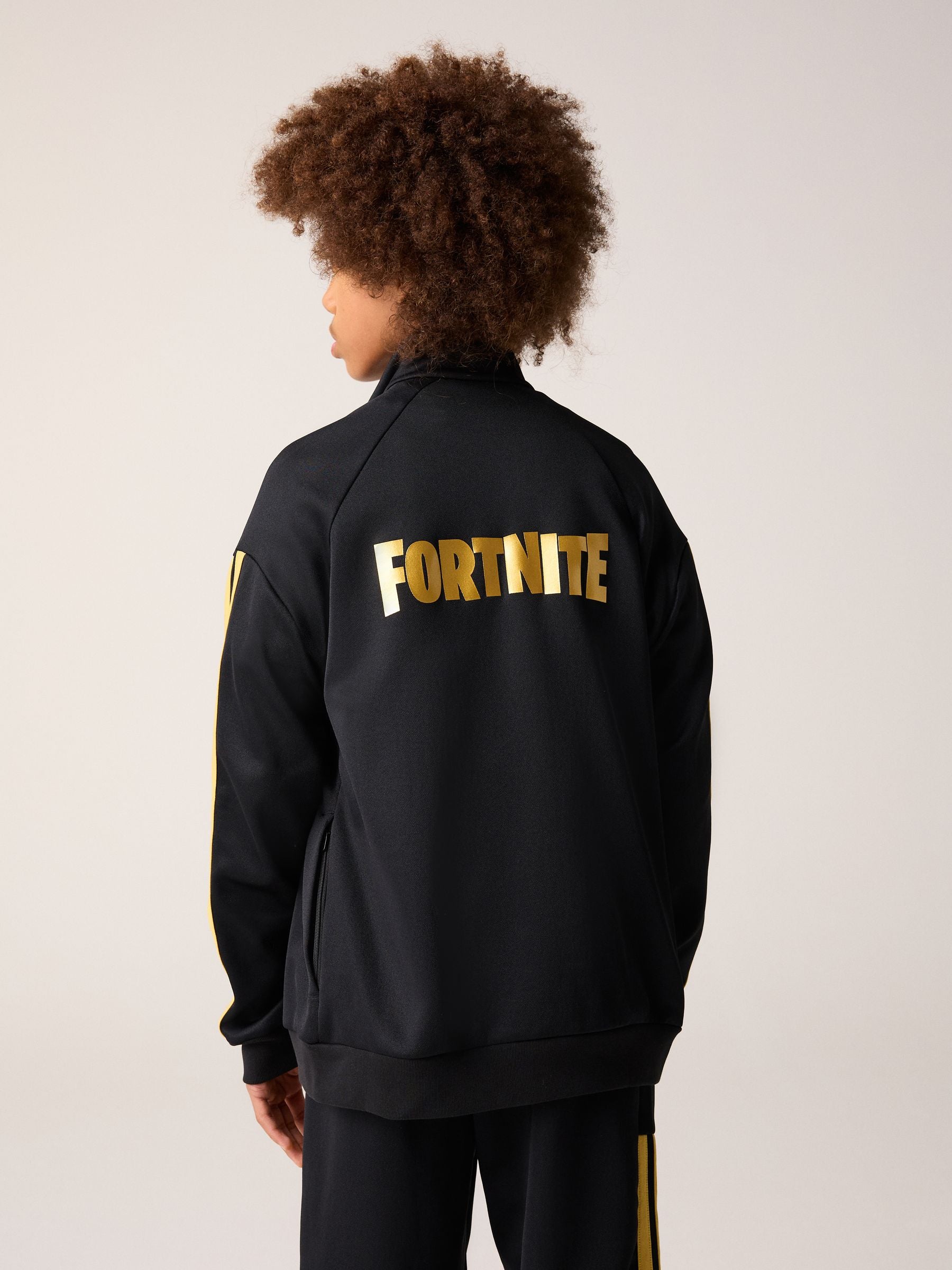 Dsiney Kidz - adidas BlackGold Fortnite Zip Up Track Top image 3