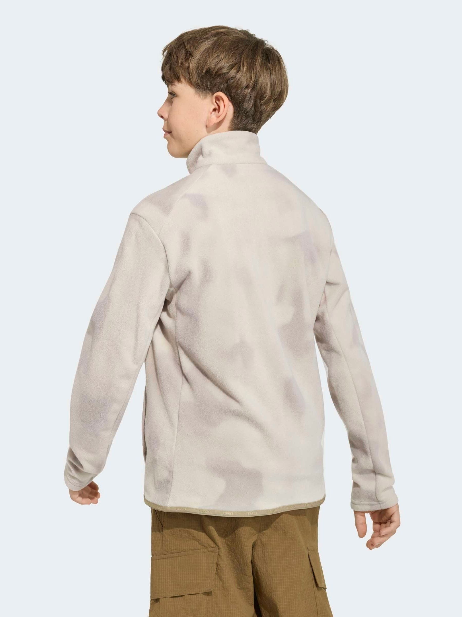 Dsiney Kidz - adidas Grey Terrex Kids Multi Climawarm Full-Zip Fleece Jacket image 2