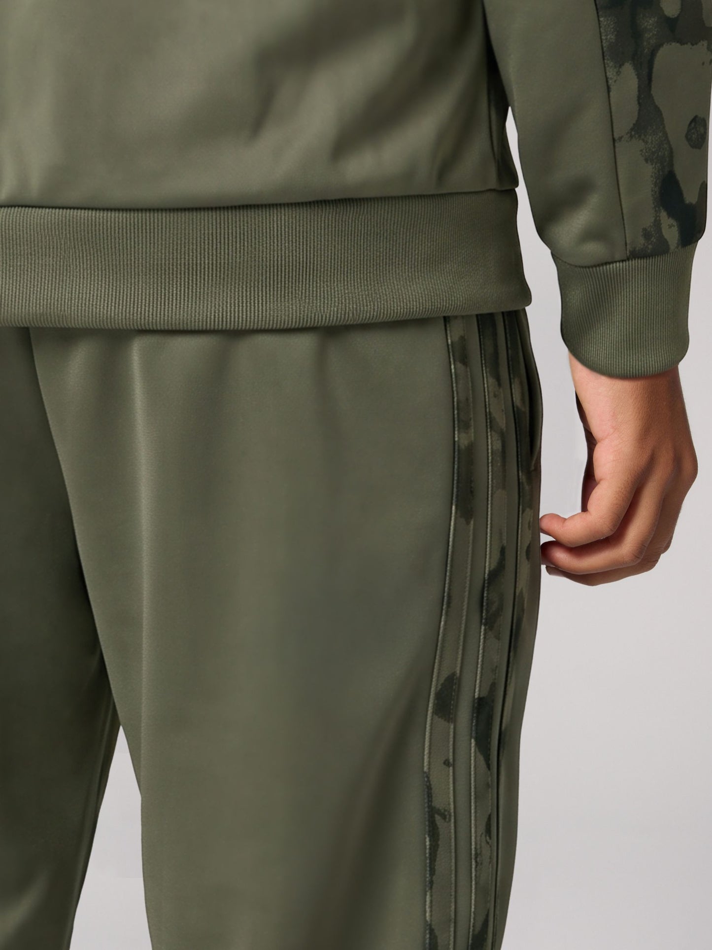 Dsiney Kidz - adidas Green Camo Tracksuit image 3