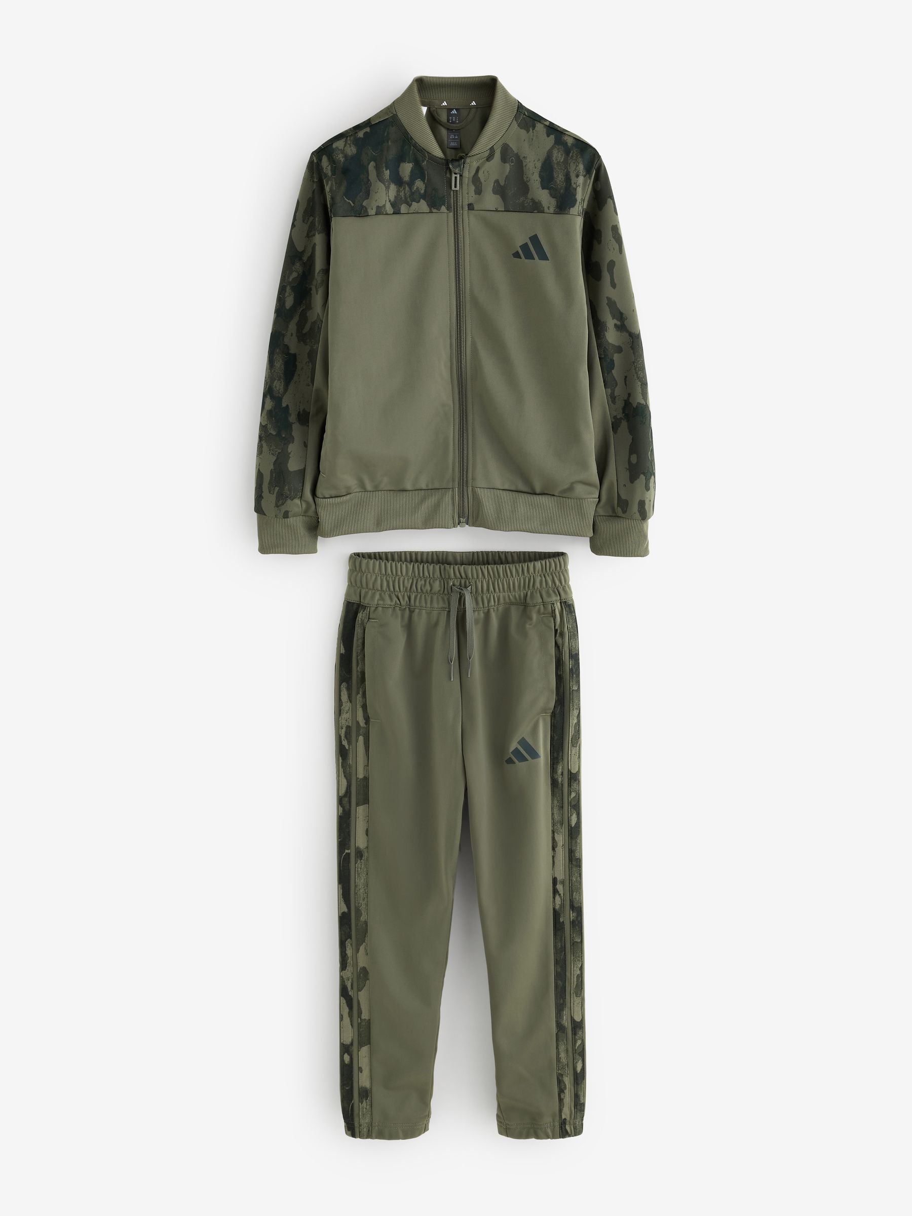Dsiney Kidz - adidas Green Camo Tracksuit image 4