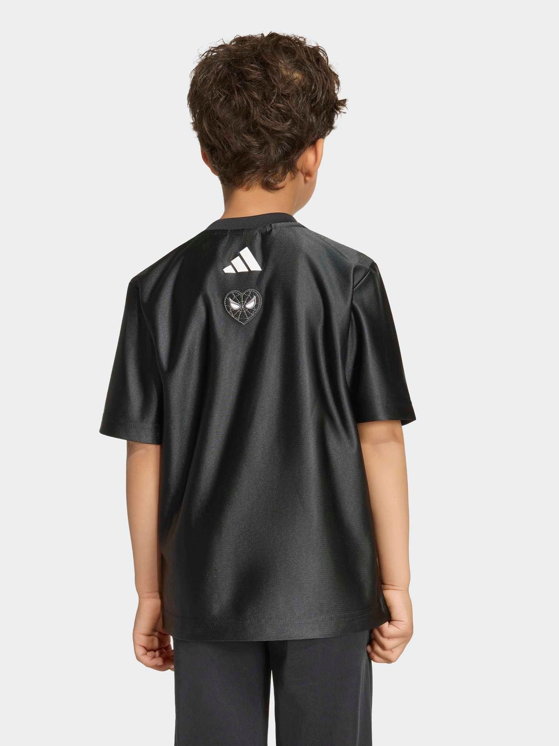 Dsiney Kidz - adidas Black Spiderman T-Shirt image 2