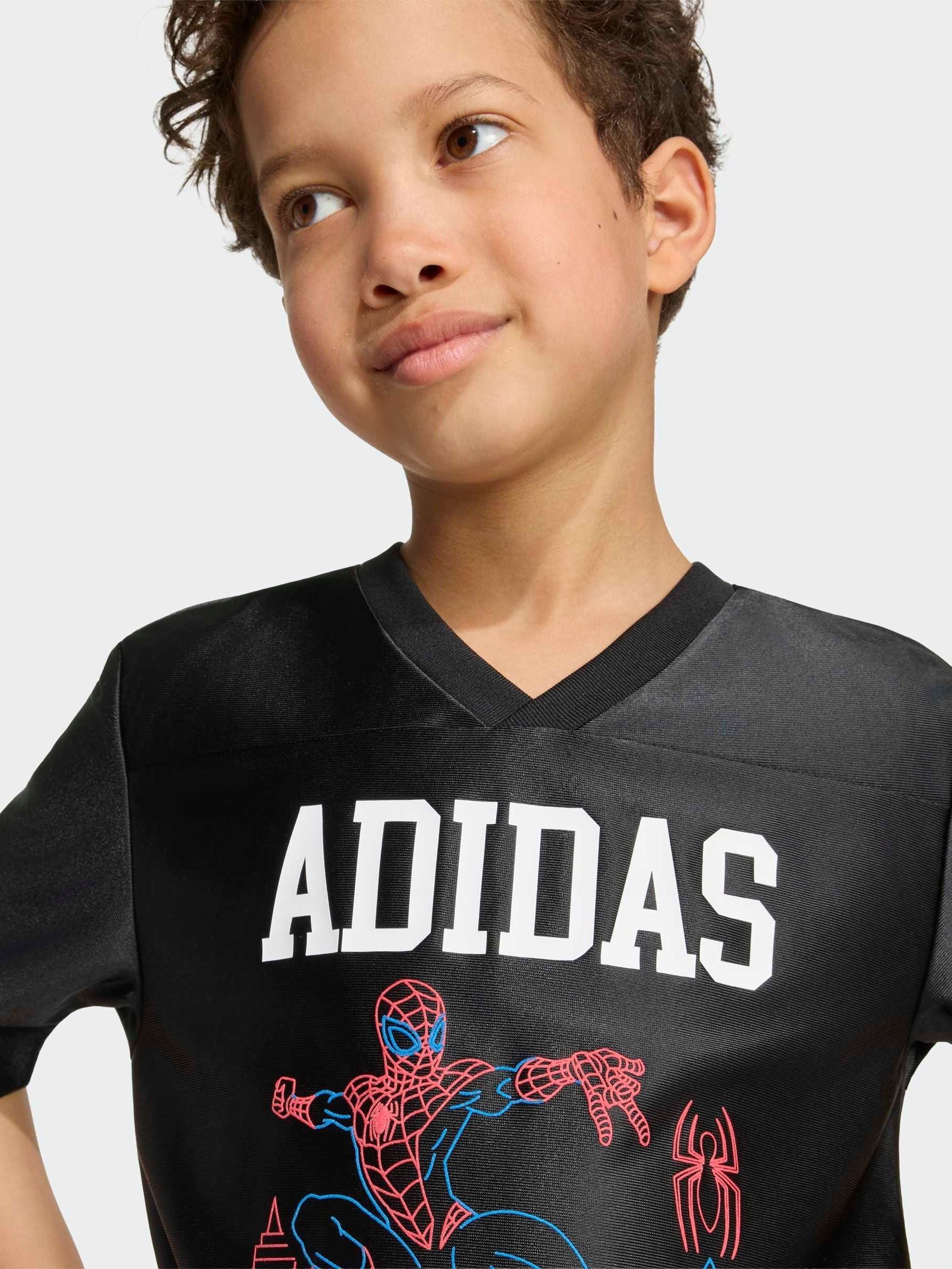 Dsiney Kidz - adidas Black Spiderman T-Shirt image 3