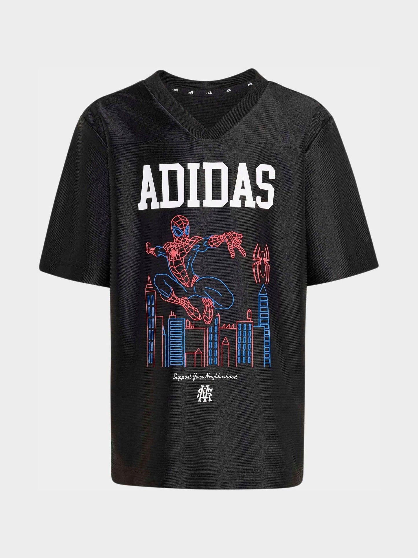 Dsiney Kidz - adidas Black Spiderman T-Shirt image 6