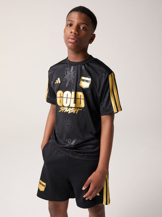 Dsiney Kidz - adidas Black Fortnite T-Shirt image 1
