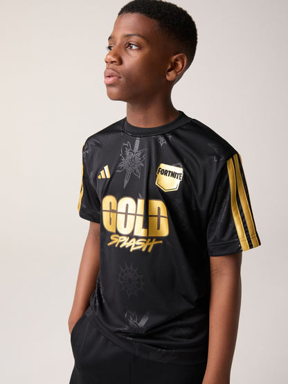 Dsiney Kidz - adidas Black Fortnite T-Shirt image 2
