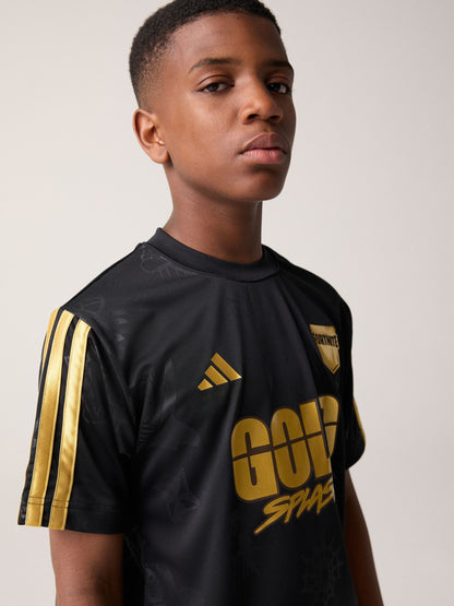 Dsiney Kidz - adidas Black Fortnite T-Shirt image 3