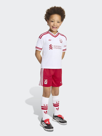 Dsiney Kidz - adidas originals White Liverpool FC Top & Short Set image 1