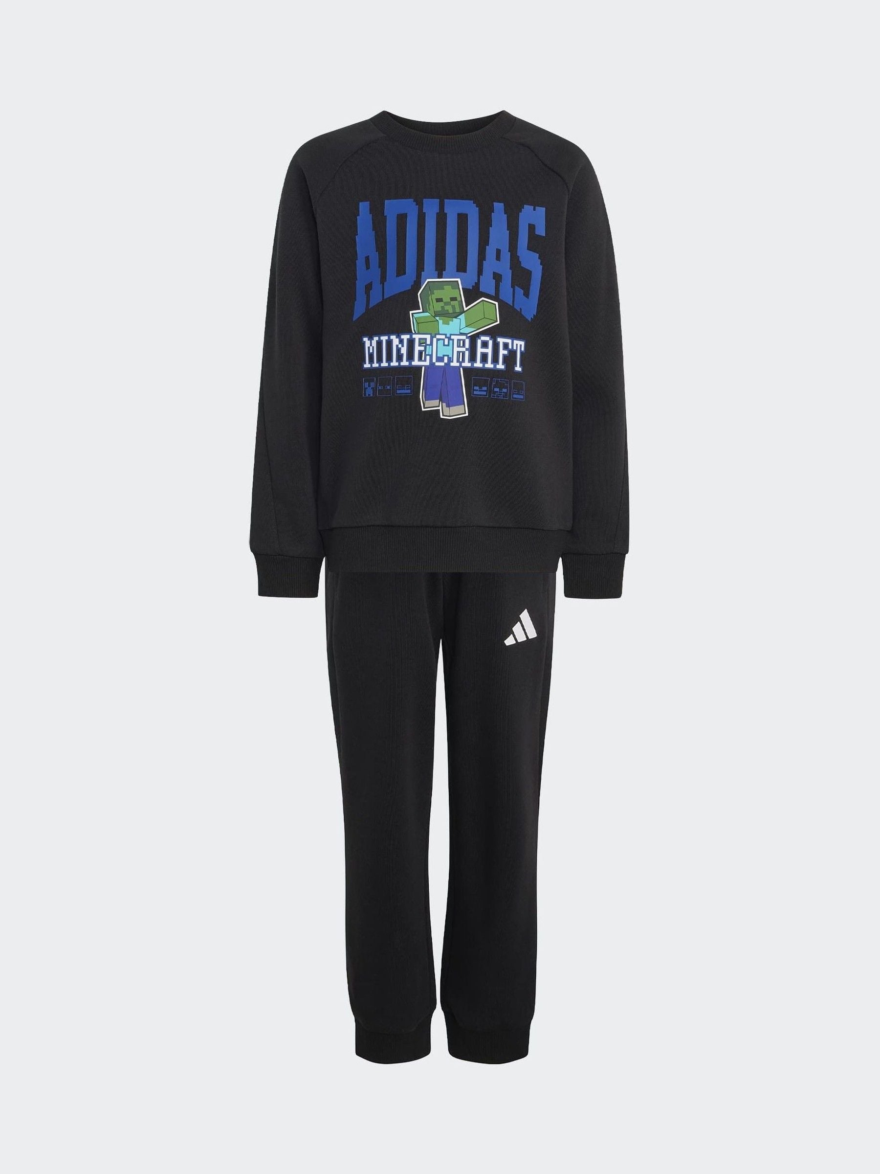 Dsiney Kidz - adidas Black Minecraft Little Kids Tracksuit image 2