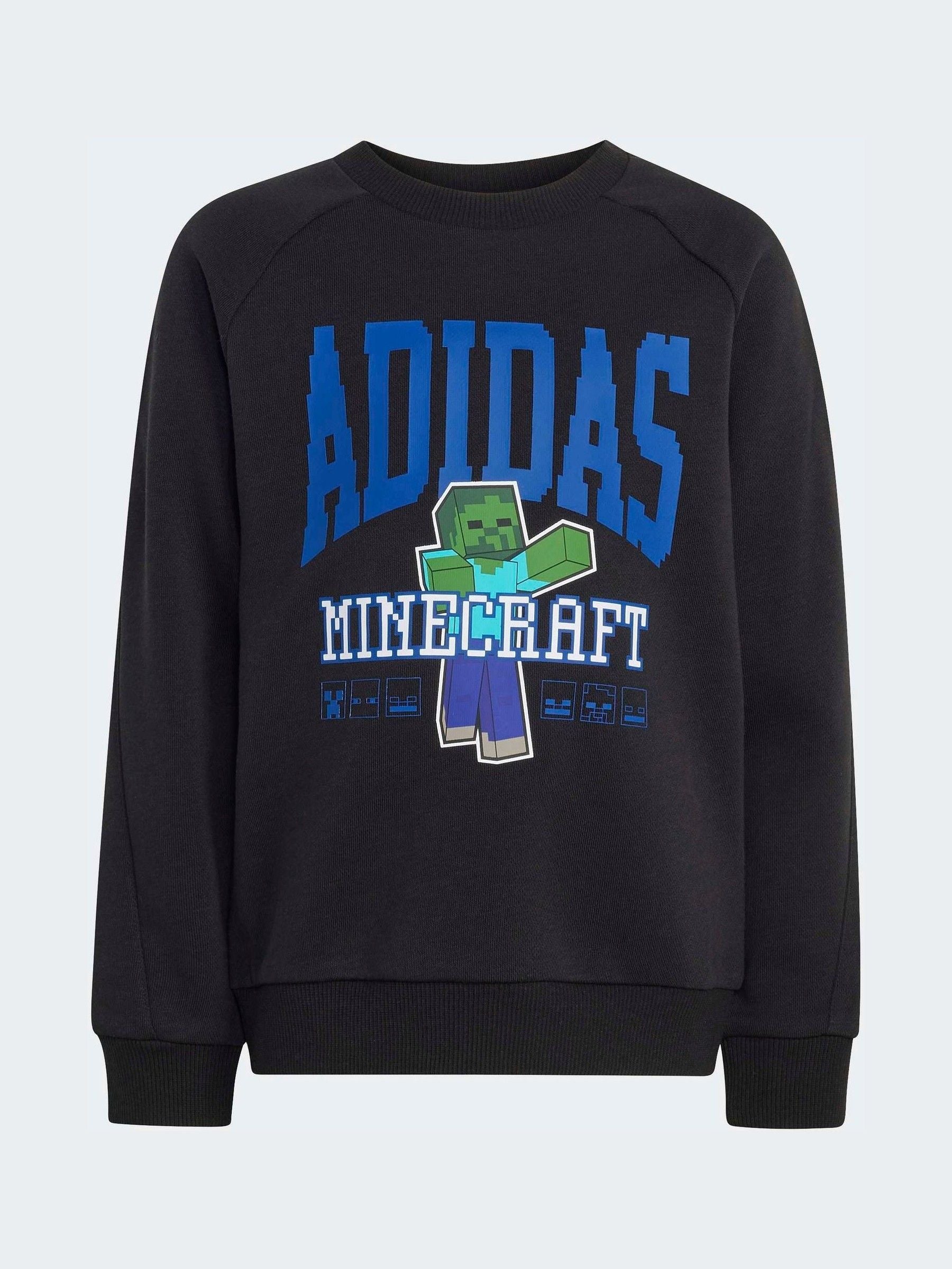 Dsiney Kidz - adidas Black Minecraft Little Kids Tracksuit image 3