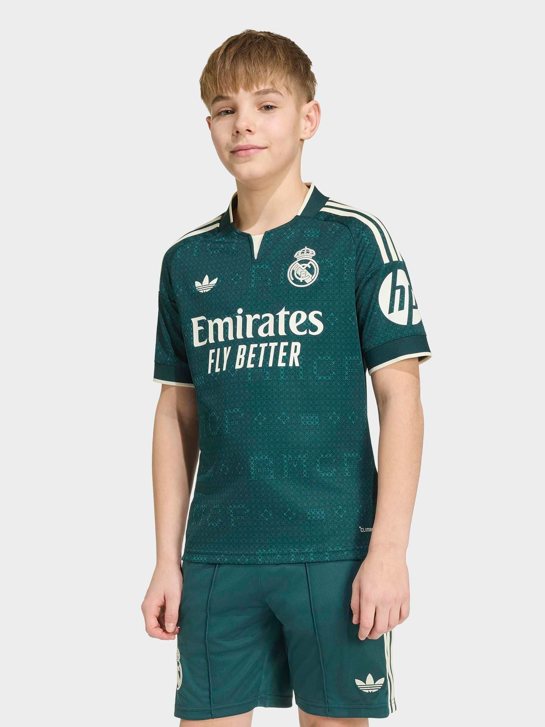 Dsiney Kidz - adidas Green Real Madrid Away Jersey T-Shirts image 1