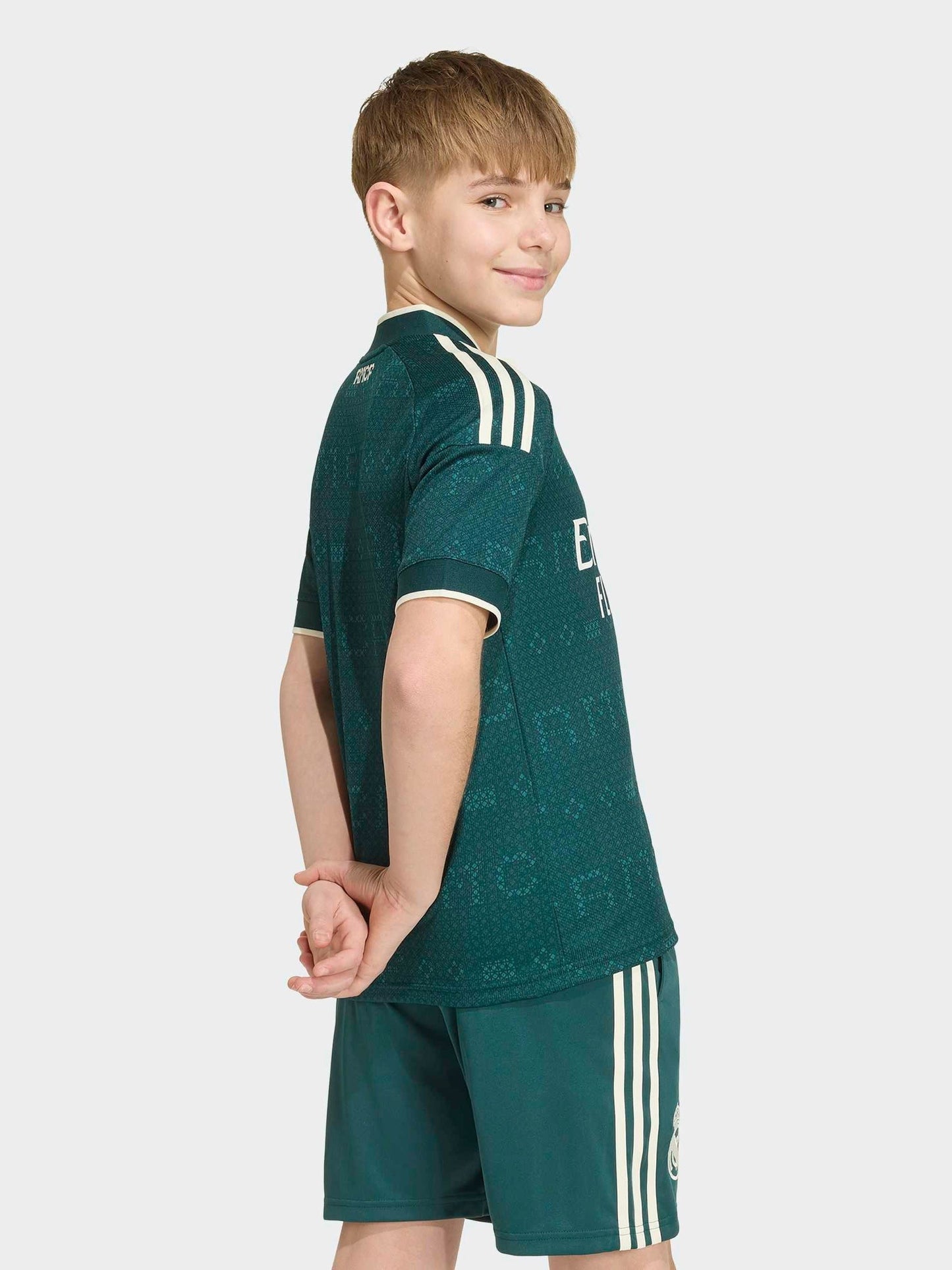 Dsiney Kidz - adidas Green Real Madrid Away Jersey T-Shirts image 2
