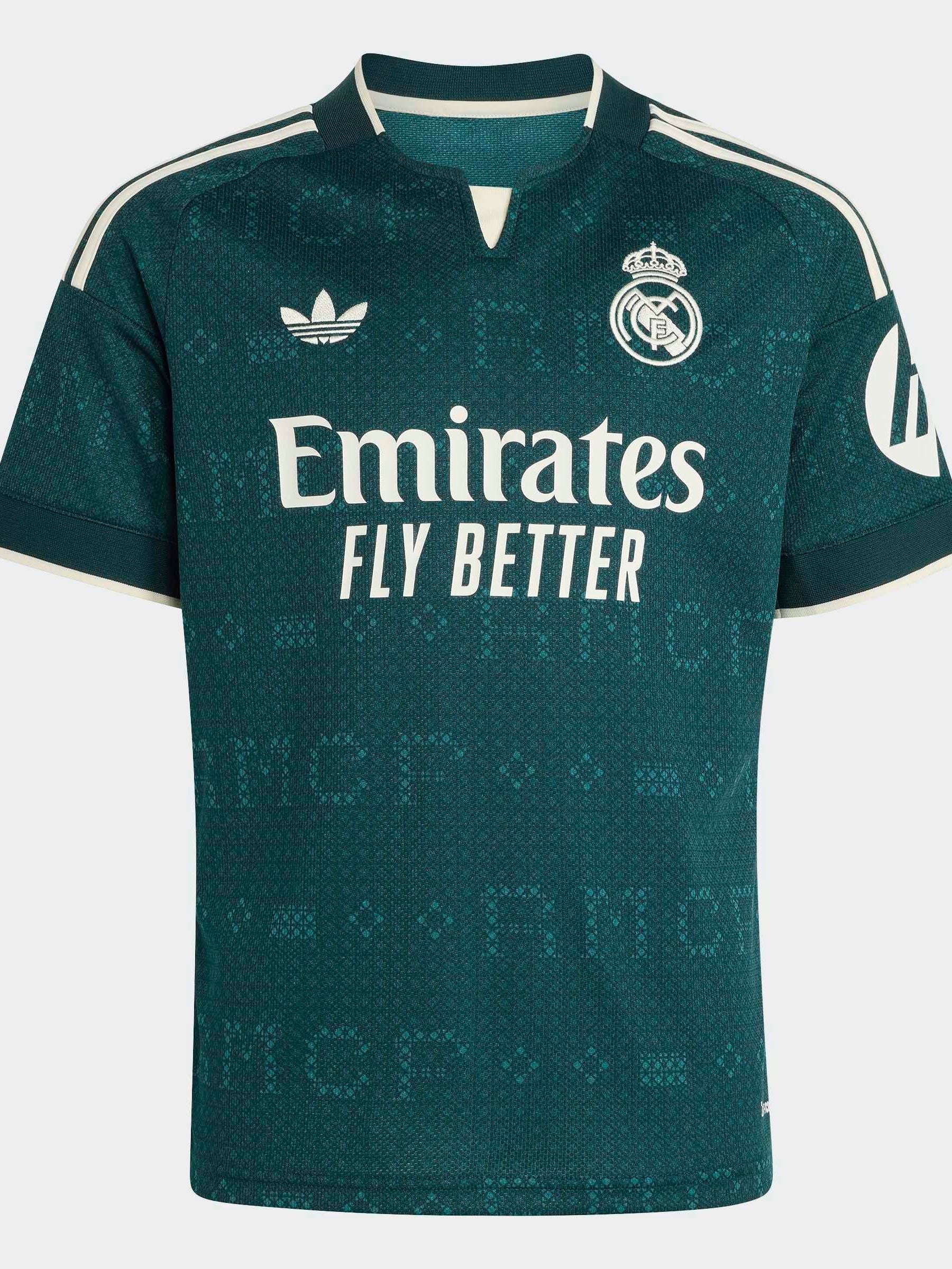 Dsiney Kidz - adidas Green Real Madrid Away Jersey T-Shirts image 3