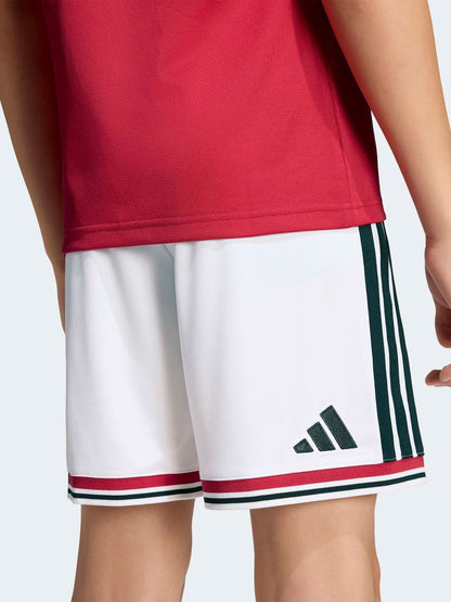 Dsiney Kidz - adidas White Manchester United FC Home Shorts image 5
