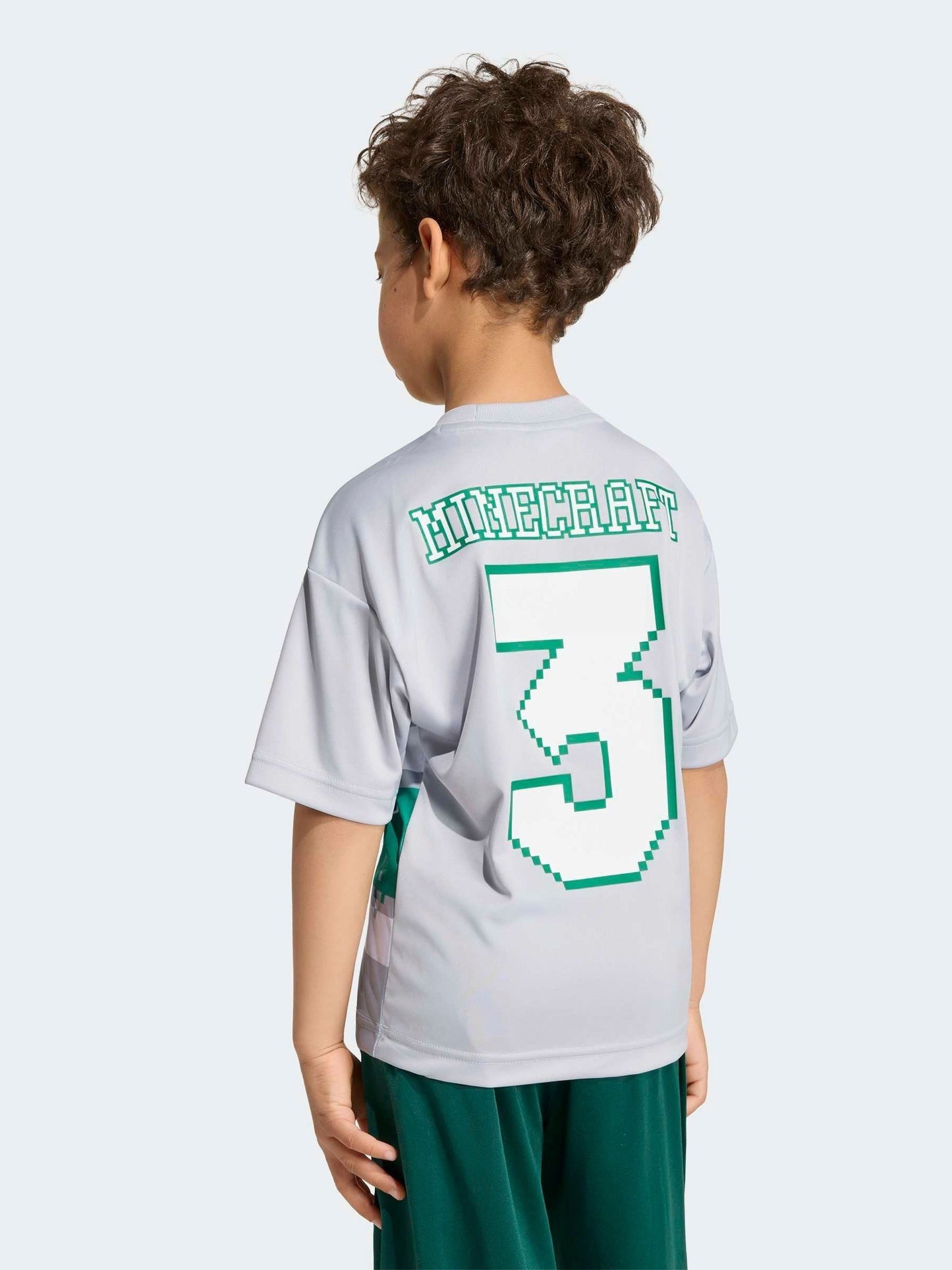 Dsiney Kidz - adidas Grey Minecraft T-Shirt image 3