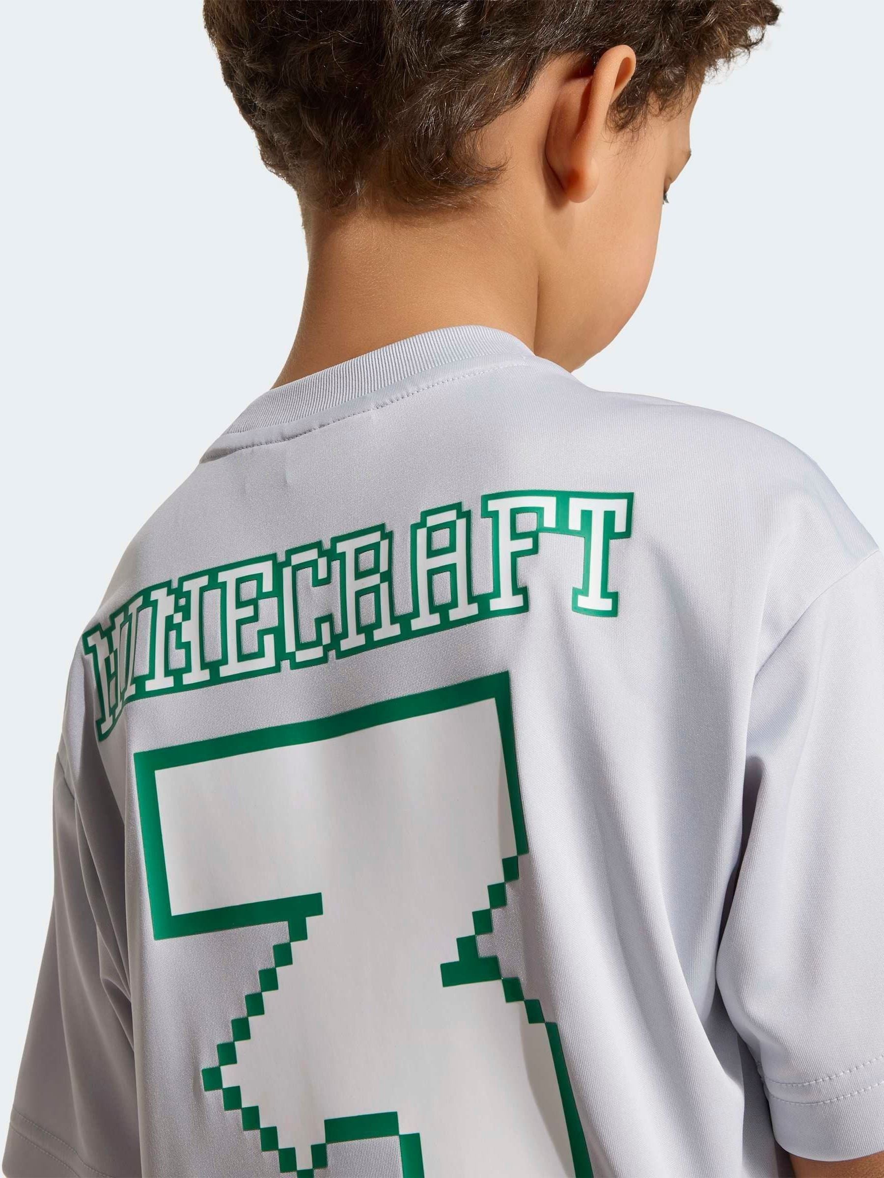 Dsiney Kidz - adidas Grey Minecraft T-Shirt image 5