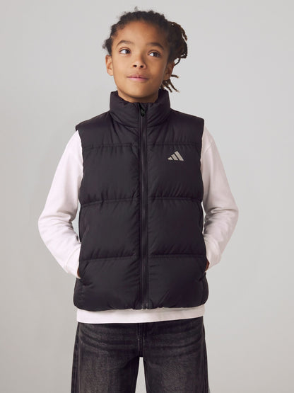 Dsiney Kidz - adidas Black Synthetic Down Gilet image 1