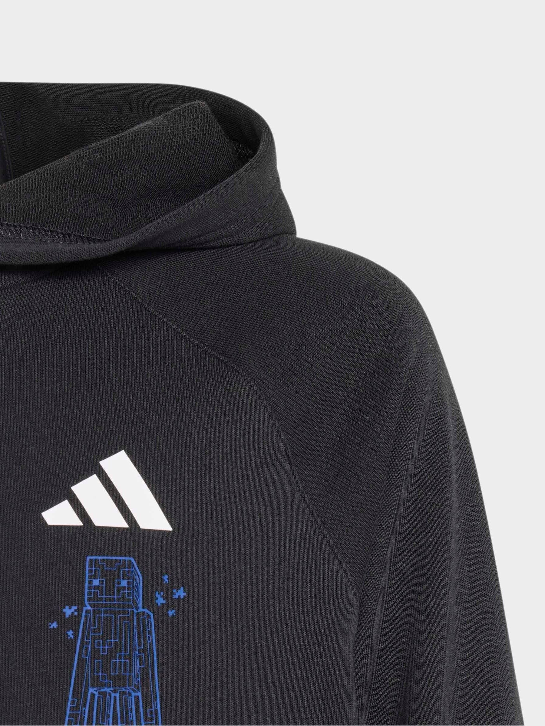 Dsiney Kidz - adidas Black Minecraft Hoodie image 3