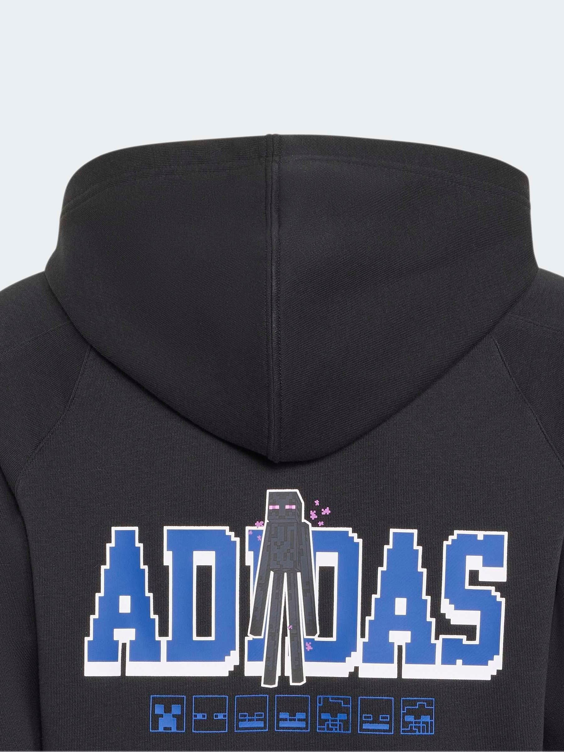Dsiney Kidz - adidas Black Minecraft Hoodie image 4