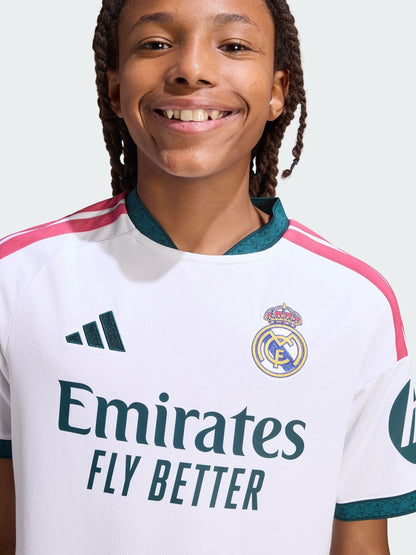 Dsiney Kidz - adidas White Real Madrid 26/27 Home Jersey Kids T-Shirt image 5
