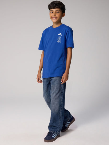 Dsiney Kidz - adidas Blue Minecraft T-Shirt image 1