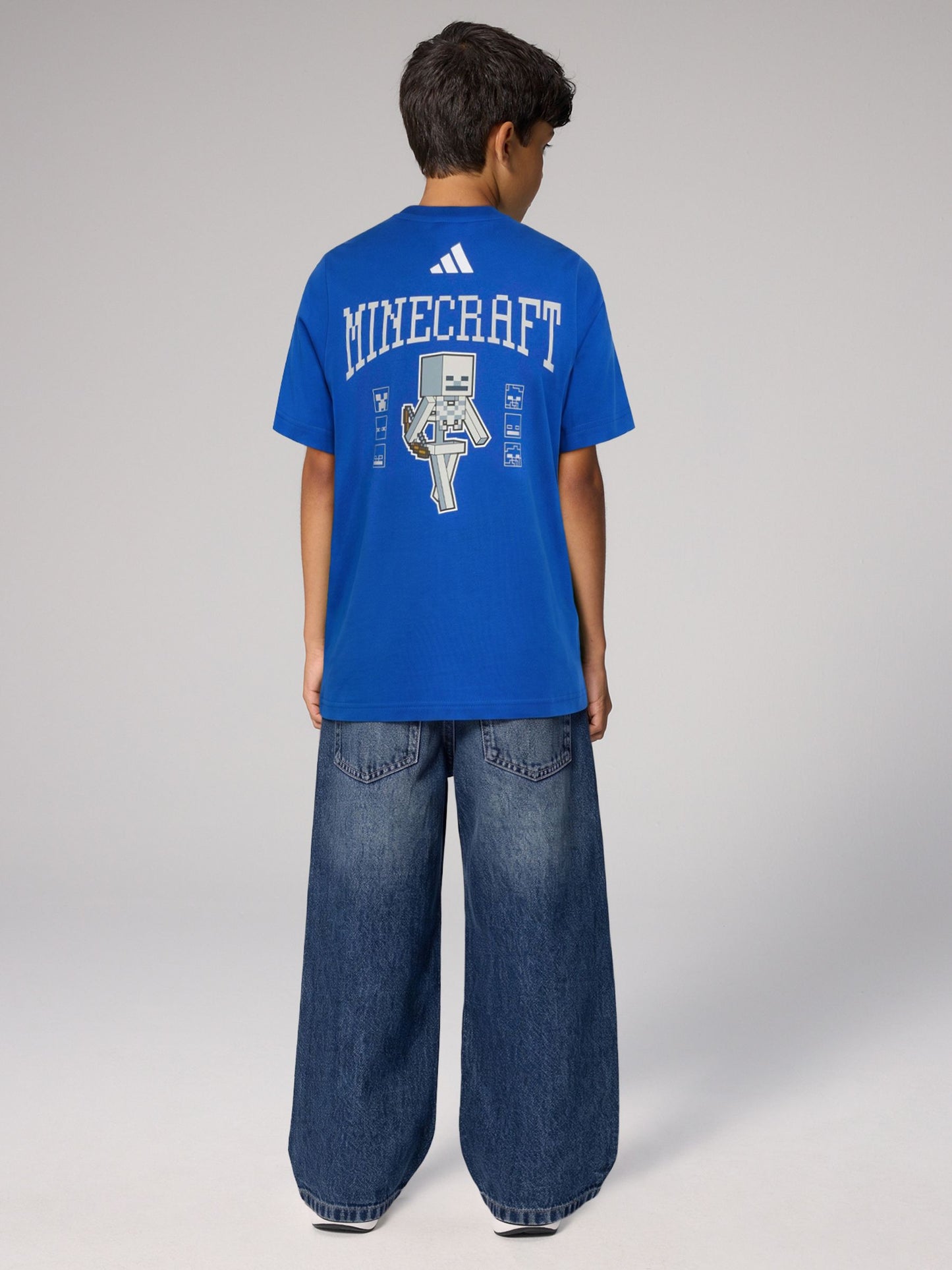 Dsiney Kidz - adidas Blue Minecraft T-Shirt image 2
