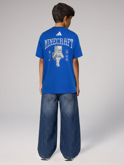Dsiney Kidz - adidas Blue Minecraft T-Shirt image 2