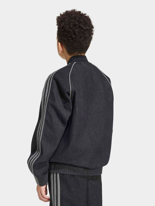 Dsiney Kidz - adidas Originals Black SST Denim Jacket image 2