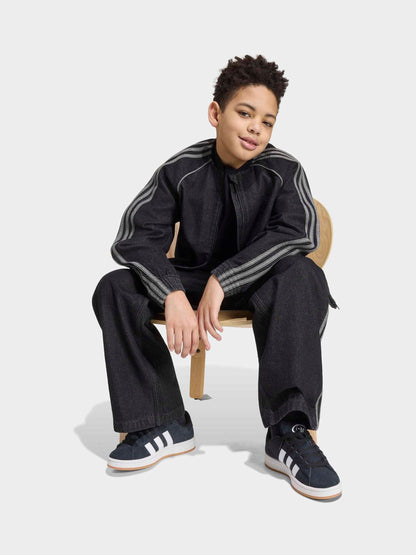Dsiney Kidz - adidas Originals Black SST Denim Jacket image 3