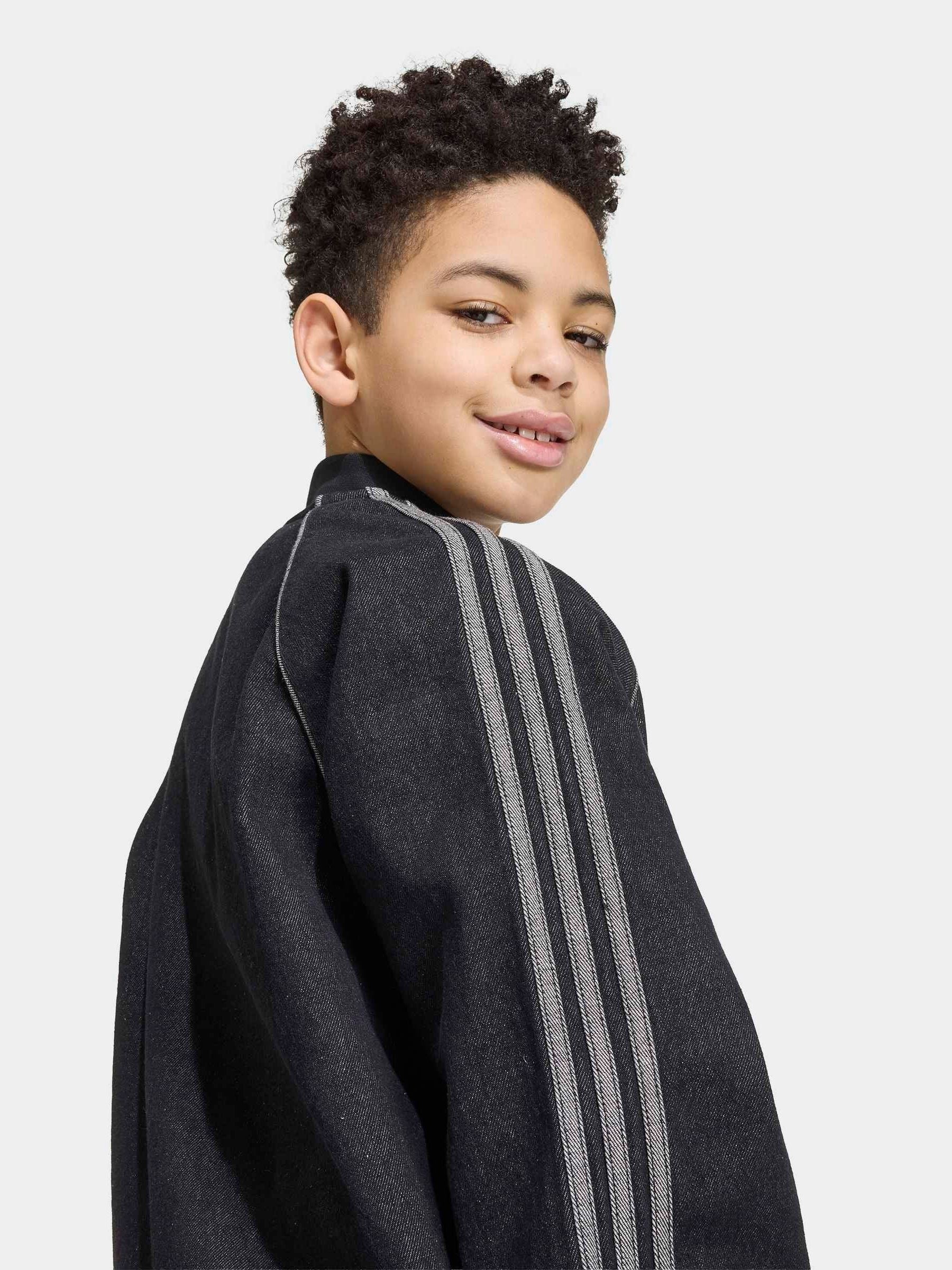 Dsiney Kidz - adidas Originals Black SST Denim Jacket image 4