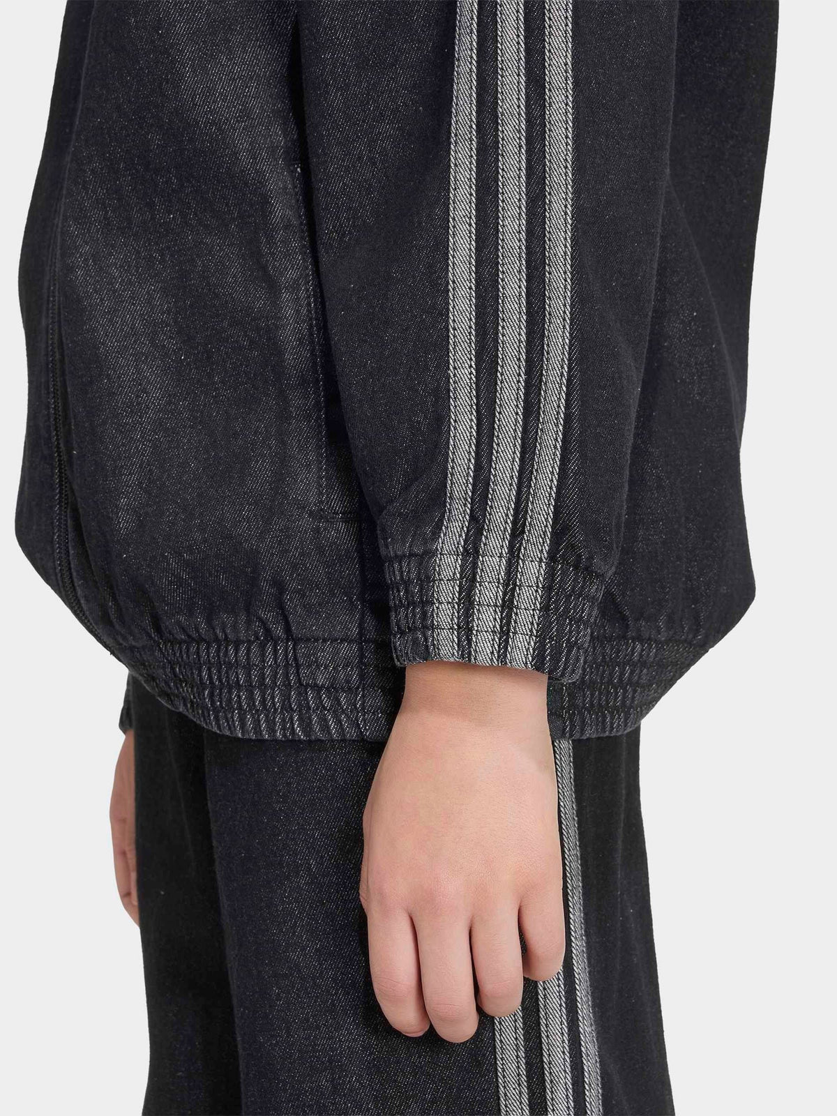 Dsiney Kidz - adidas Originals Black SST Denim Jacket image 5