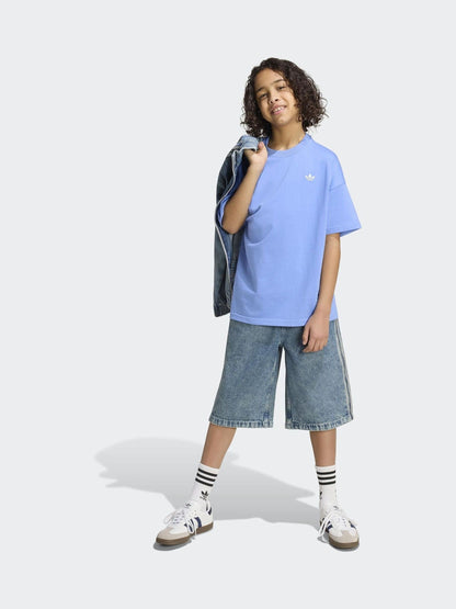 Dsiney Kidz - adidas Originals Light Blue Loose T-Shirts image 1