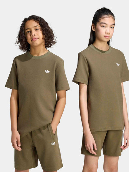 Dsiney Kidz - adidas Originals Green Waffle T-Shirt image 3
