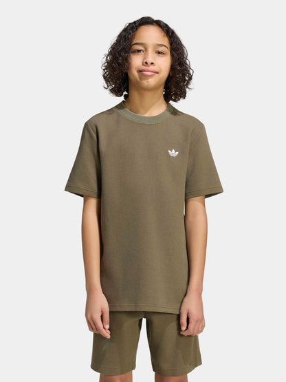 Dsiney Kidz - adidas Originals Green Waffle T-Shirt image 4