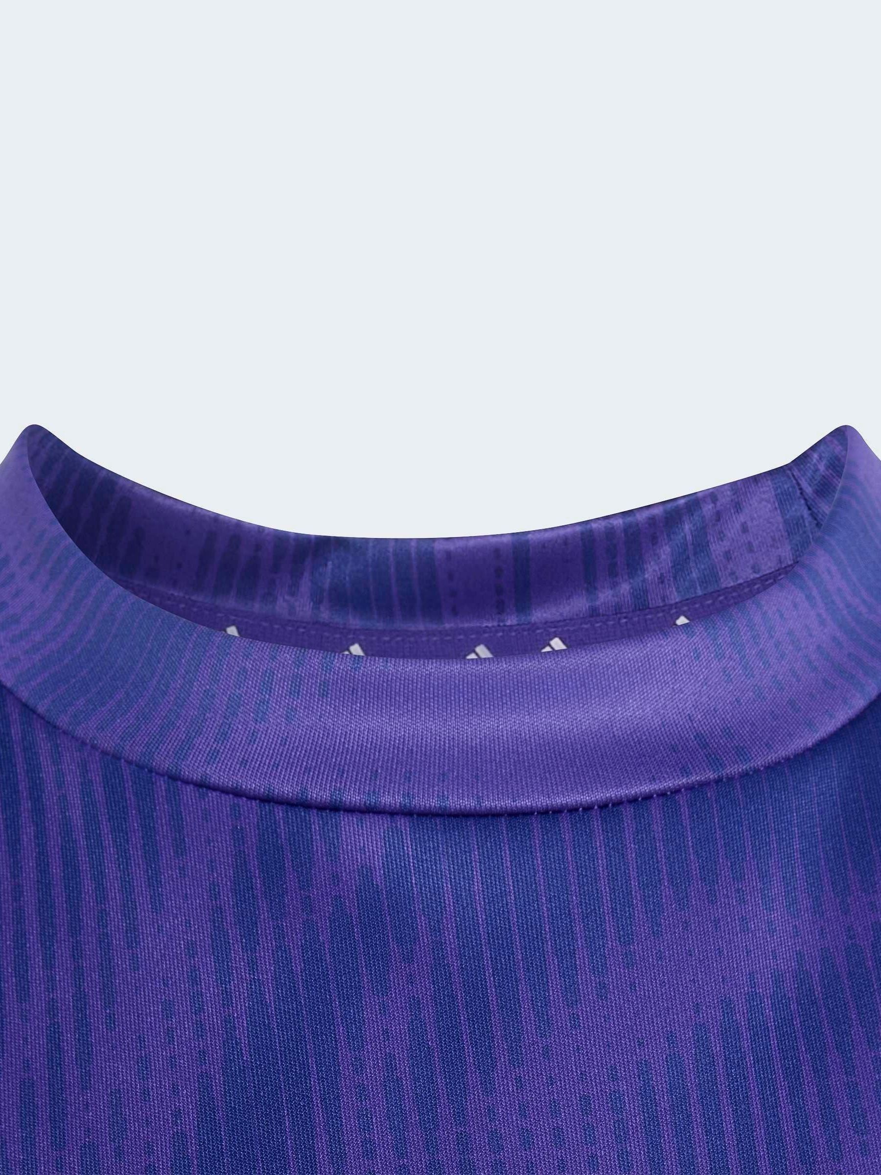 Dsiney Kidz - adidas Purple Sport Icons All-Over Graphic T-Shirt image 3