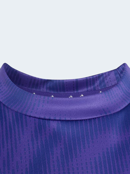 Dsiney Kidz - adidas Purple Sport Icons All-Over Graphic T-Shirt image 3