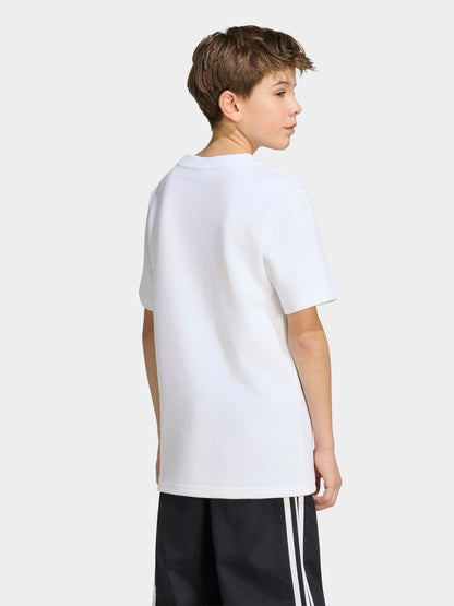 Dsiney Kidz - adidas Originals White Waffle T-Shirt image 2
