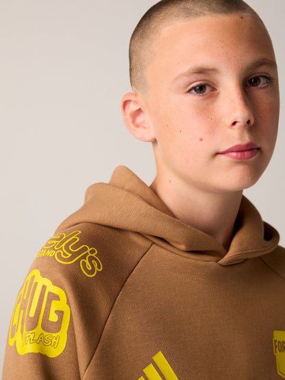 Dsiney Kidz - adidas Brown Fortnite Hoodie image 3